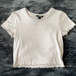 lettuce edge crop top